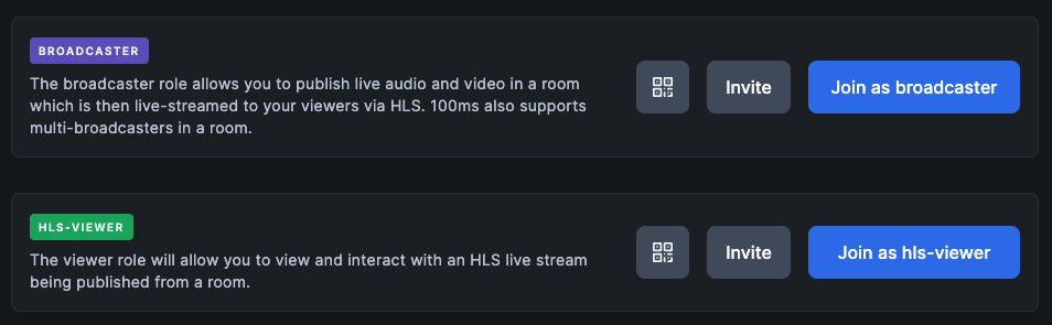 Live Streaming roles